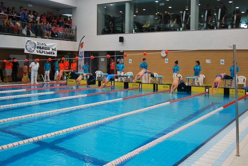 Navarra impone su ley bajo el agua en el Campeonato de España Infantil y Cadete